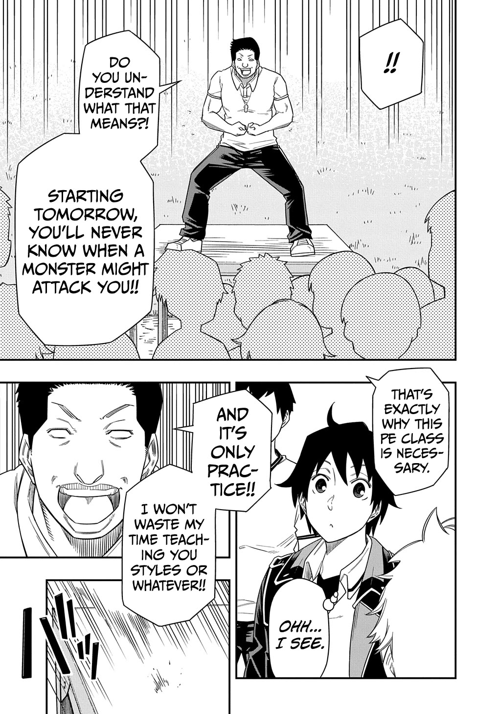 Exiled in a Class Trial for Poor Dexterity Chapter 9 - Page 12