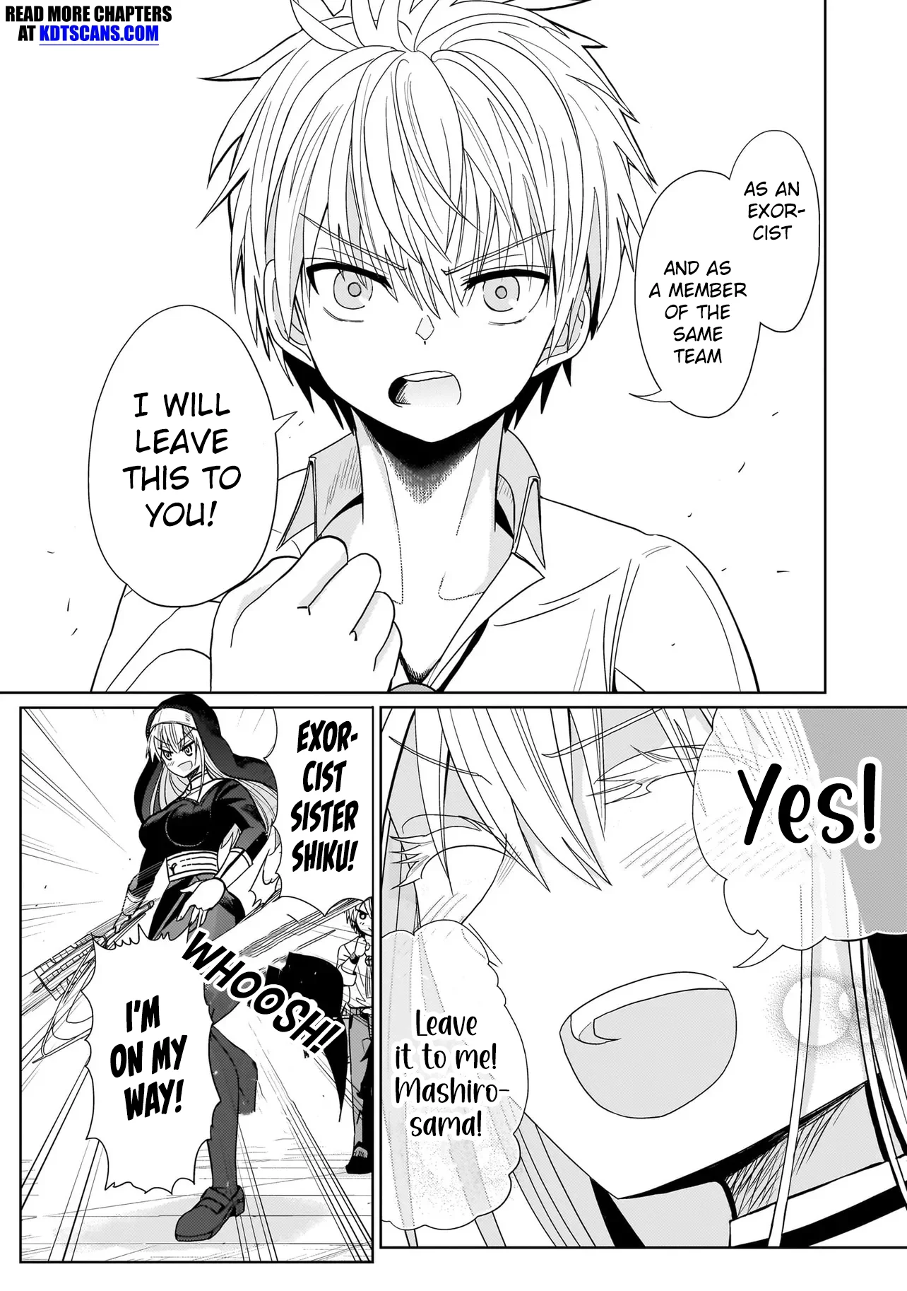 Exorcist wa Midara ni Aragau Chapter 1 - Page 35