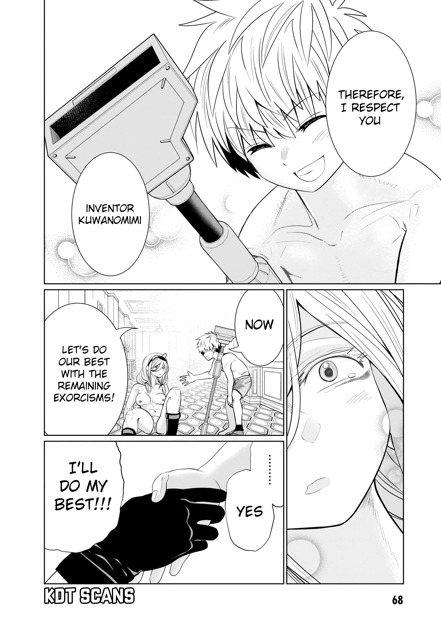 Exorcist wa Midara ni Aragau Chapter 8 - Page 13