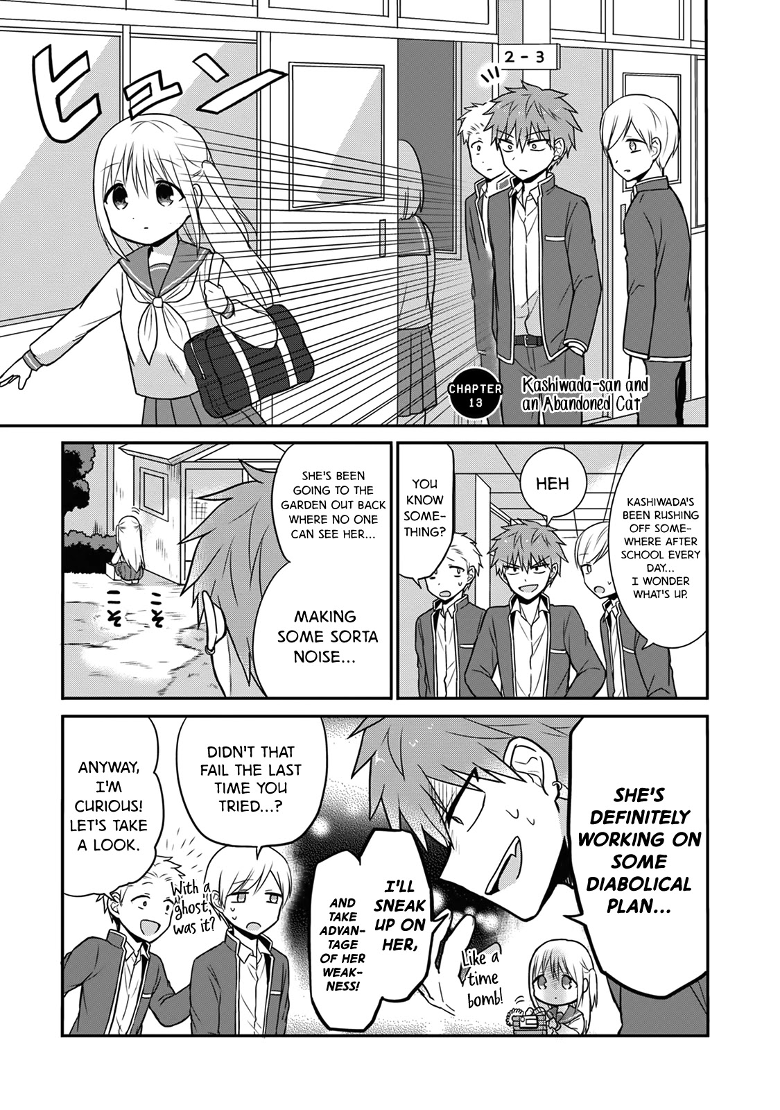 Expressionless Face Girl and Emotional Face Boy Chapter 13 - Page 1