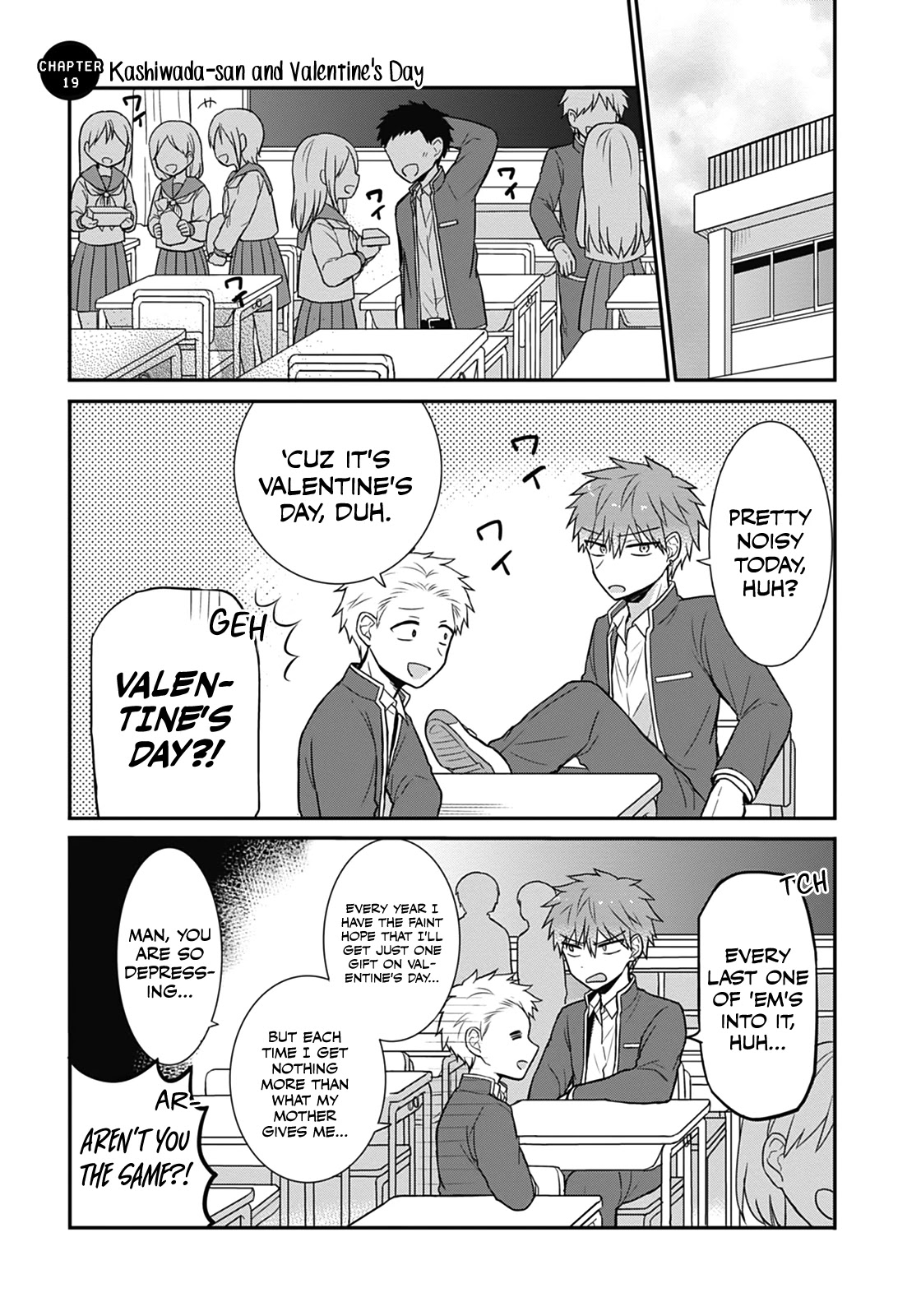 Expressionless Face Girl and Emotional Face Boy Chapter 19 - Page 1