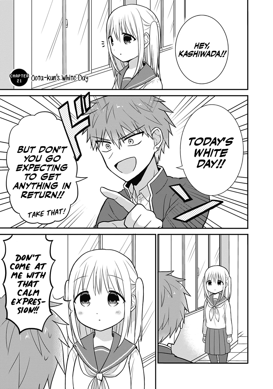 Expressionless Face Girl and Emotional Face Boy Chapter 21 - Page 1