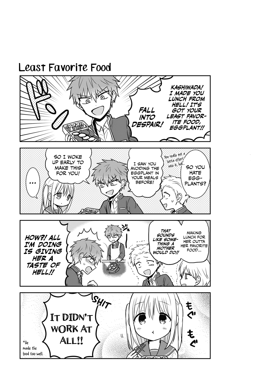 Expressionless Face Girl and Emotional Face Boy Chapter 21 - Page 11