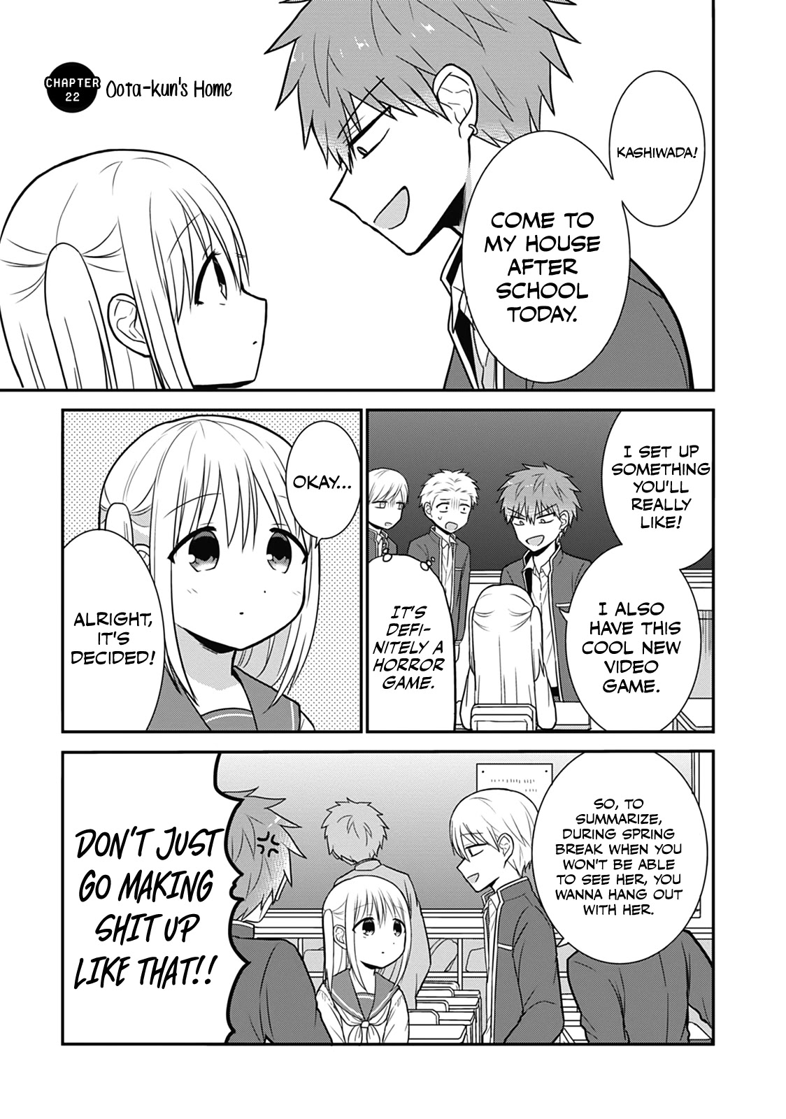 Expressionless Face Girl and Emotional Face Boy Chapter 22 - Page 1