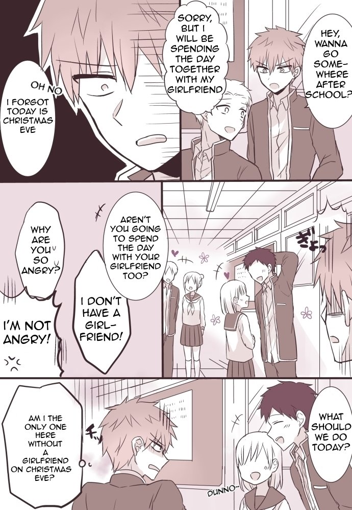 Expressionless Face Girl and Emotional Face Boy Chapter 3.5 - Page 1