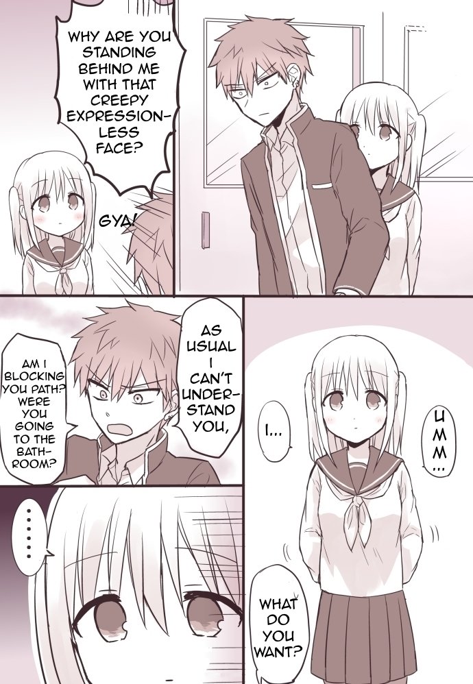 Expressionless Face Girl and Emotional Face Boy Chapter 3.5 - Page 2