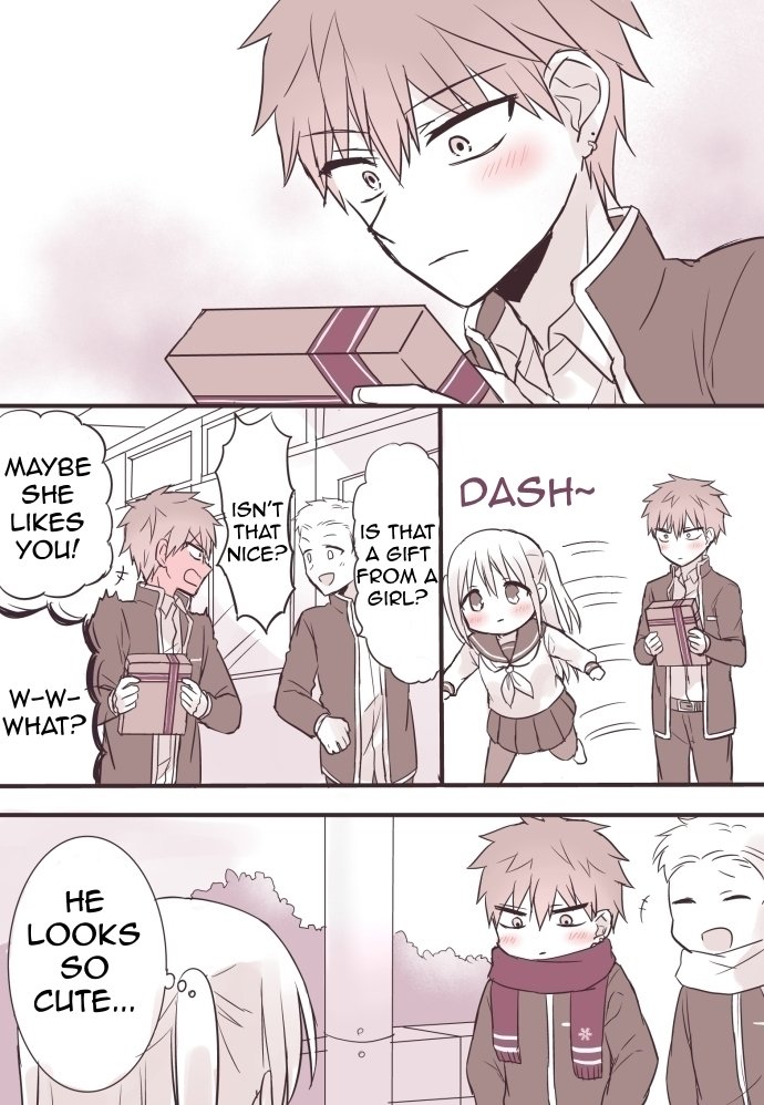 Expressionless Face Girl and Emotional Face Boy Chapter 3.5 - Page 4