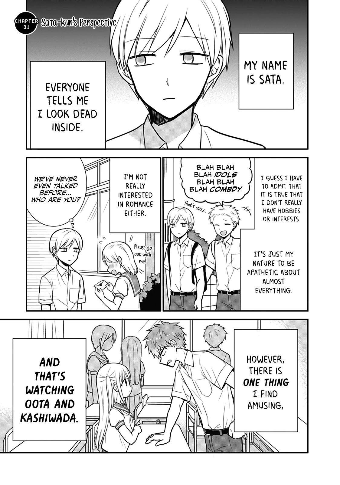 Expressionless Face Girl and Emotional Face Boy Chapter 31 - Page 2