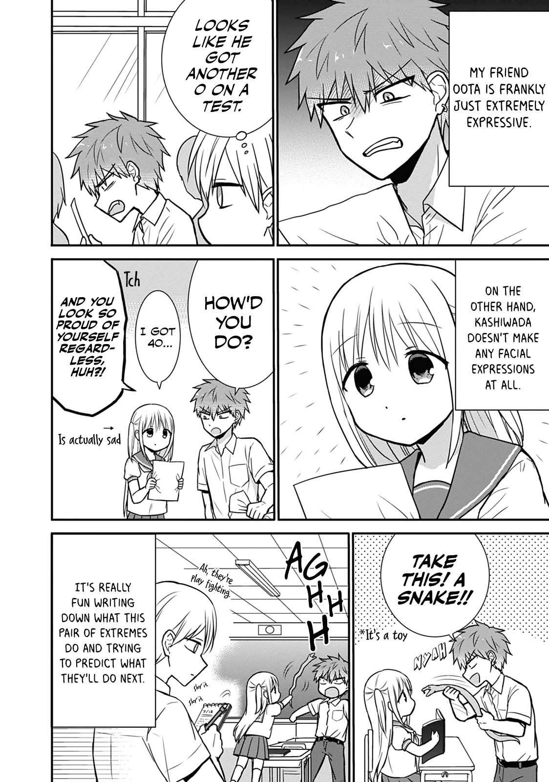 Expressionless Face Girl and Emotional Face Boy Chapter 31 - Page 3