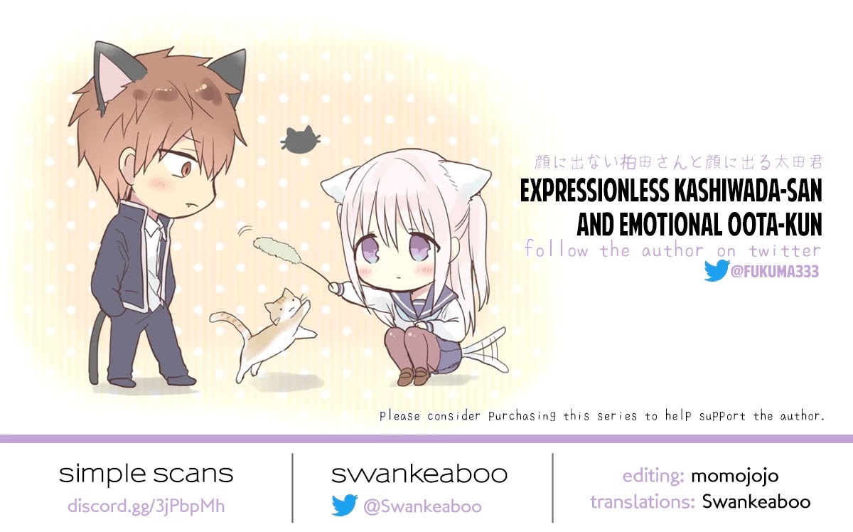 Expressionless Face Girl and Emotional Face Boy Chapter 37.5 - Page 12