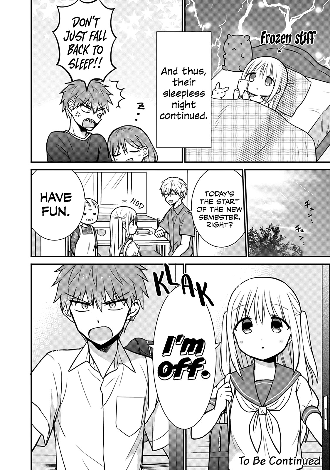 Expressionless Face Girl and Emotional Face Boy Chapter 37.5 - Page 8