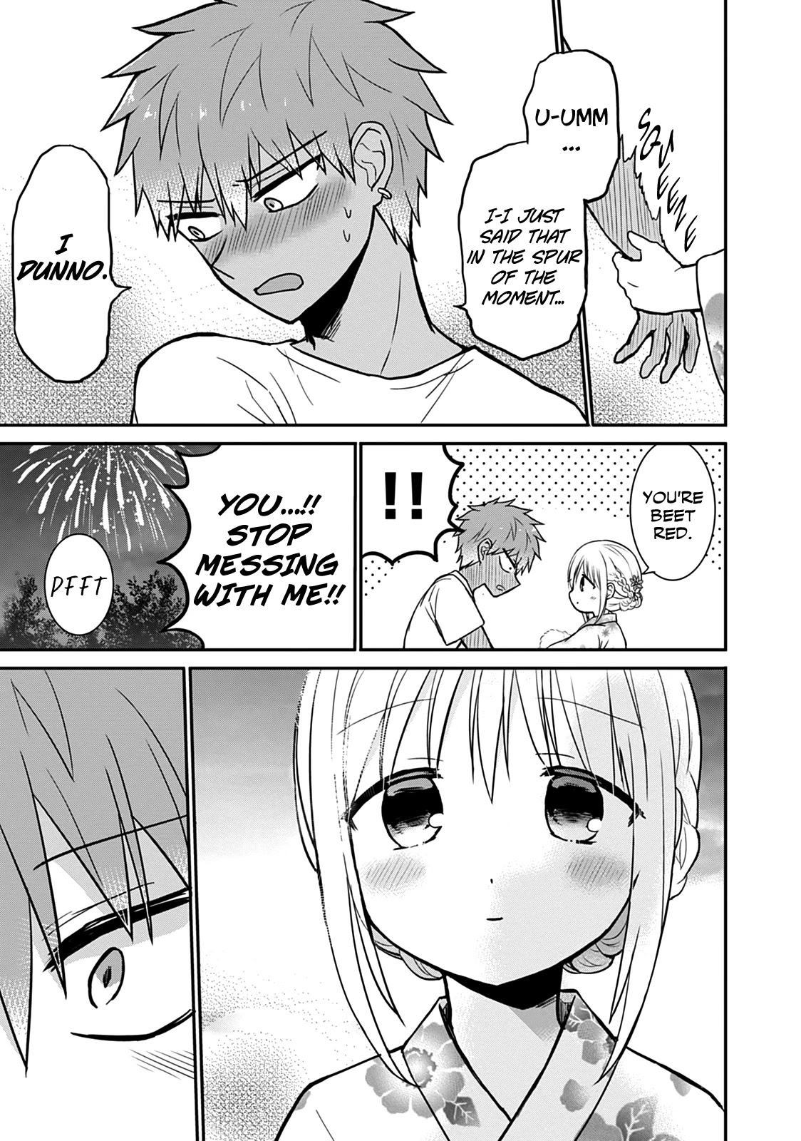 Expressionless Face Girl and Emotional Face Boy Chapter 37 - Page 11