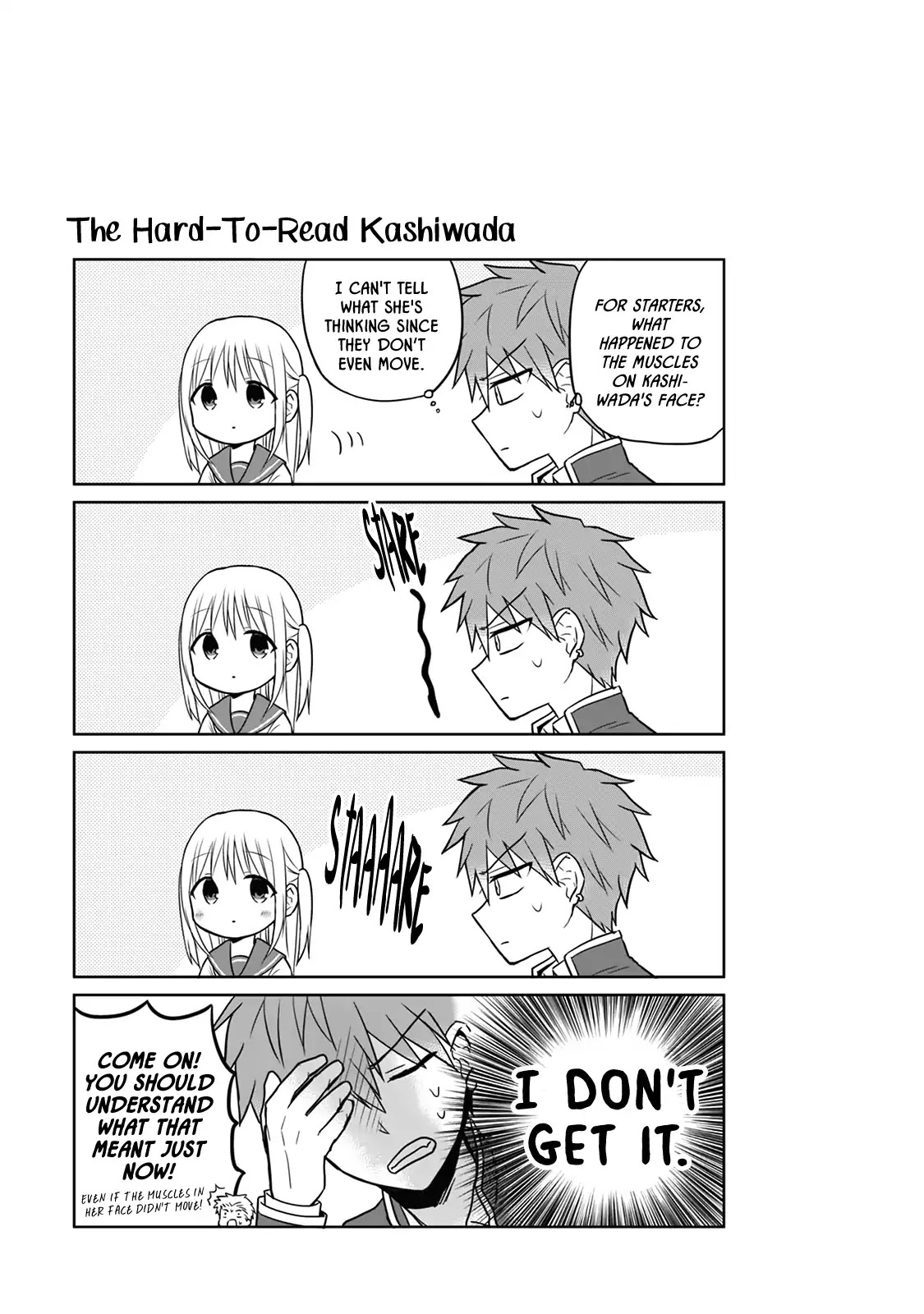 Expressionless Face Girl and Emotional Face Boy Chapter 4 - Page 9