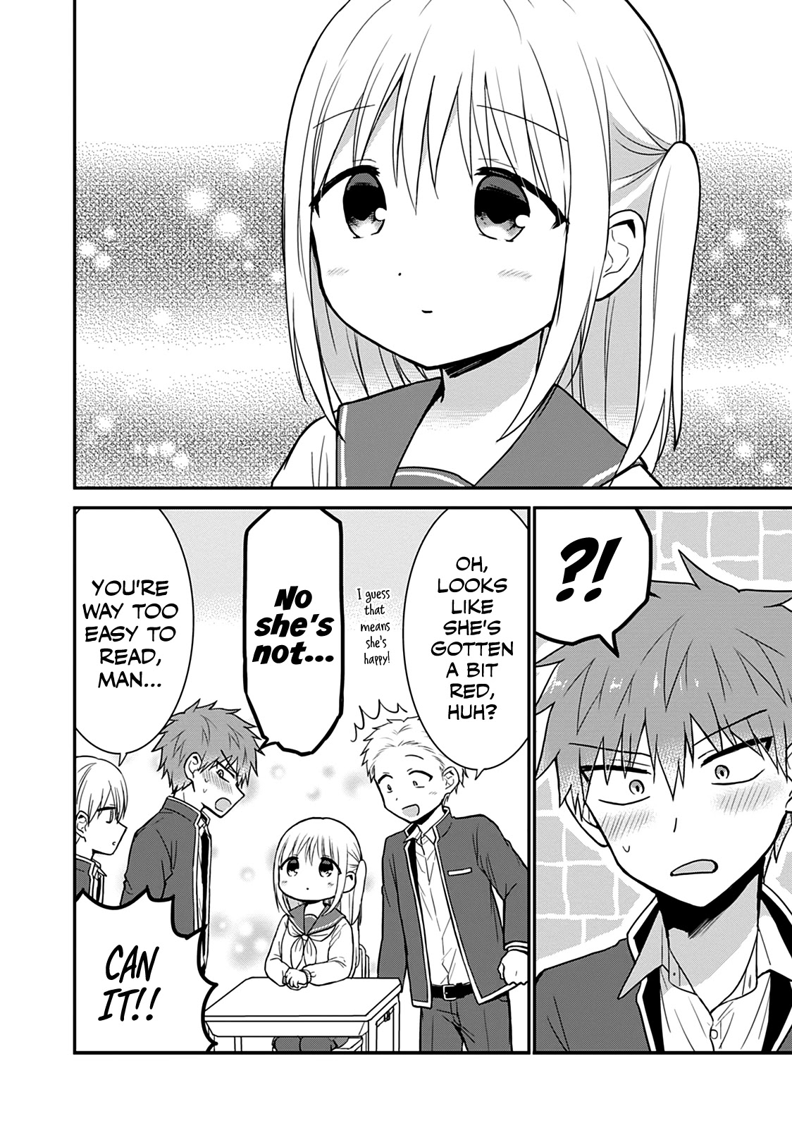 Expressionless Face Girl and Emotional Face Boy Chapter 50.5 - Page 12