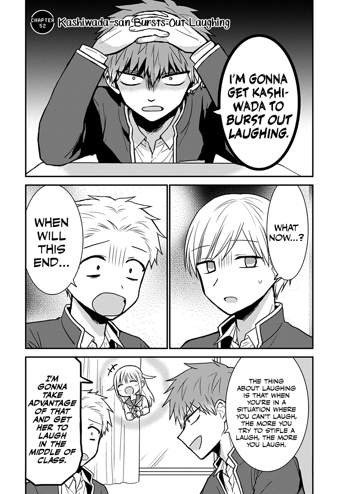 Expressionless Face Girl and Emotional Face Boy Chapter 52 - Page 1