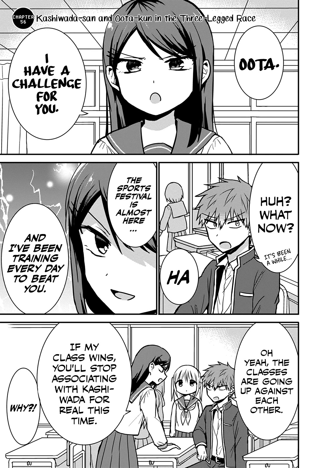 Expressionless Face Girl and Emotional Face Boy Chapter 56 - Page 1