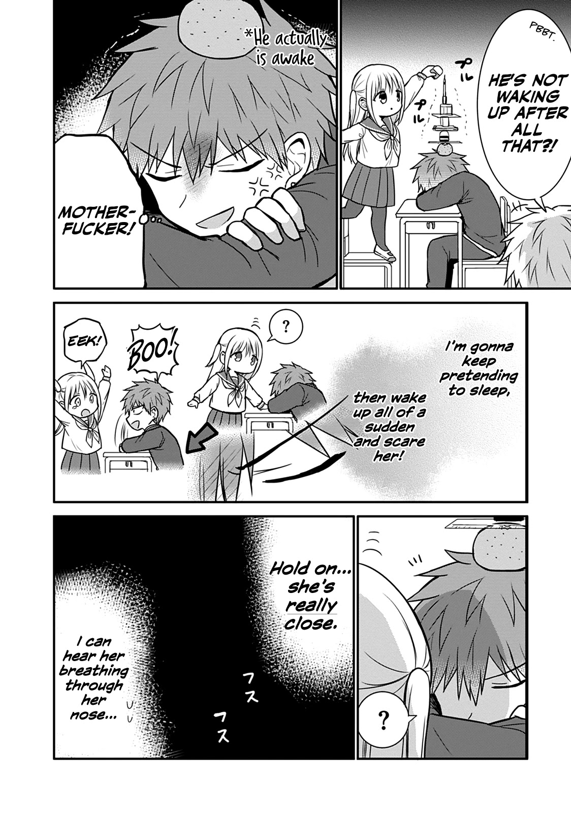 Expressionless Face Girl and Emotional Face Boy Chapter 60.5 - Page 2
