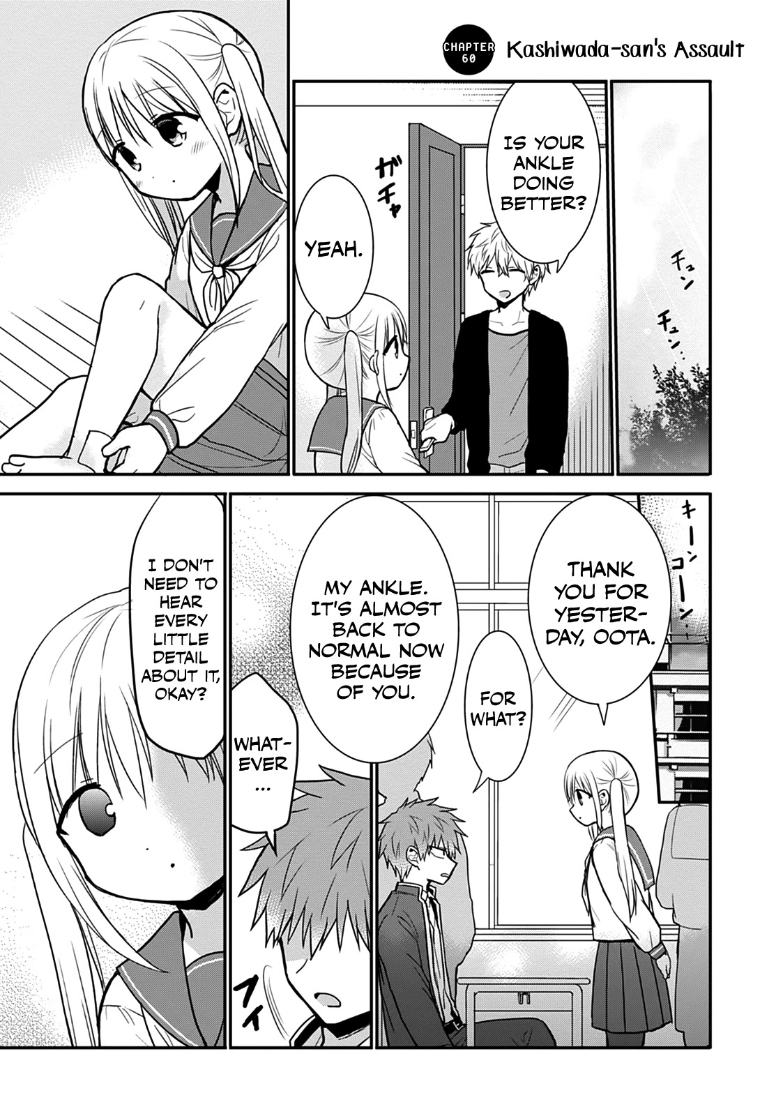 Expressionless Face Girl and Emotional Face Boy Chapter 60 - Page 1