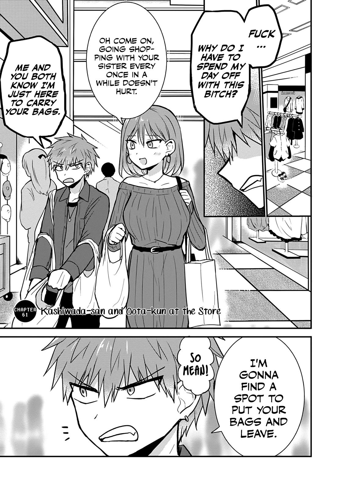 Expressionless Face Girl and Emotional Face Boy Chapter 61 - Page 1