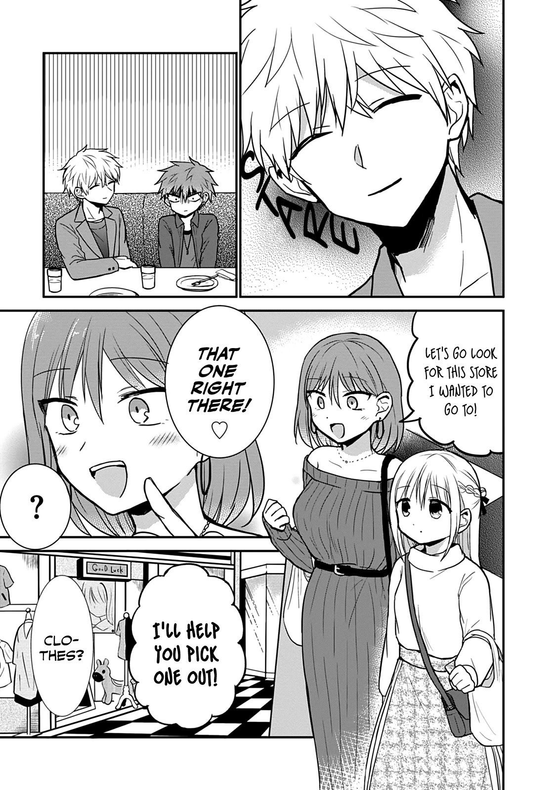 Expressionless Face Girl and Emotional Face Boy Chapter 63.5 - Page 3
