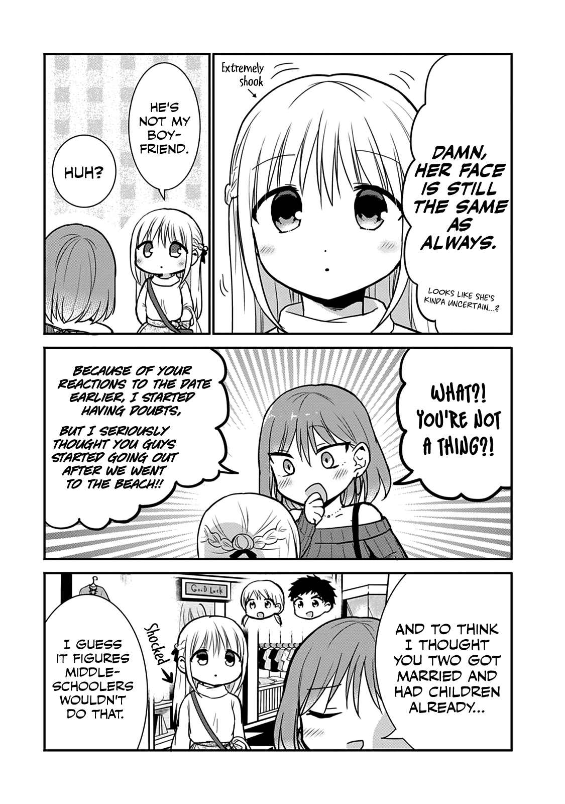 Expressionless Face Girl and Emotional Face Boy Chapter 63.5 - Page 5