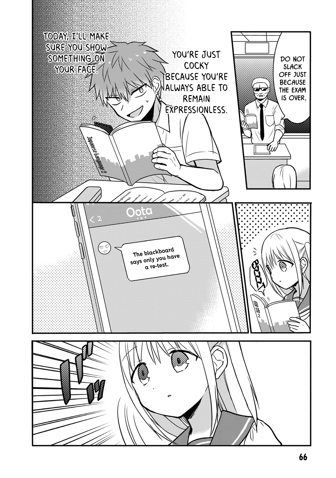 Expressionless Face Girl and Emotional Face Boy Chapter 7 - Page 2