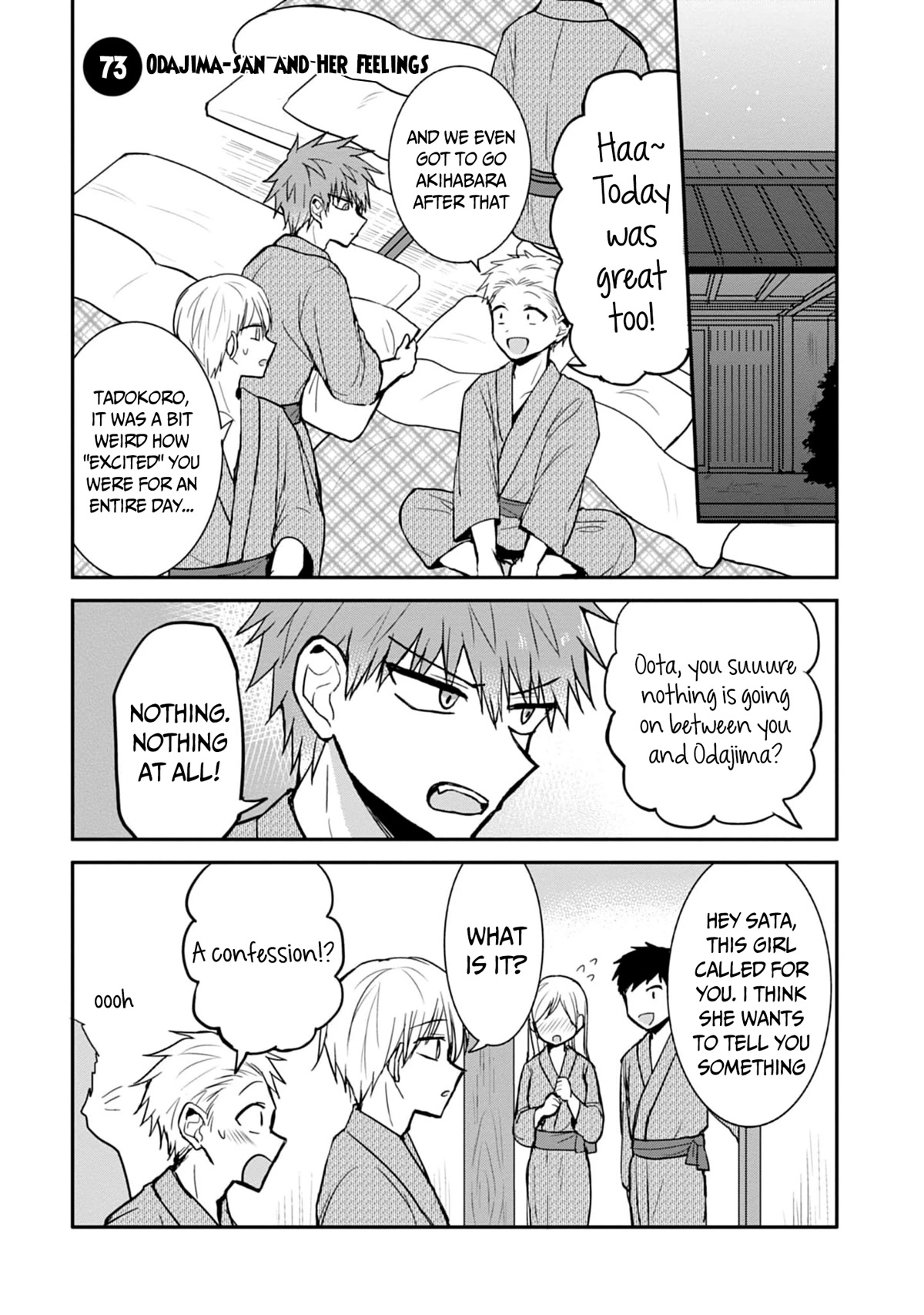 Expressionless Face Girl and Emotional Face Boy Chapter 73 - Page 2