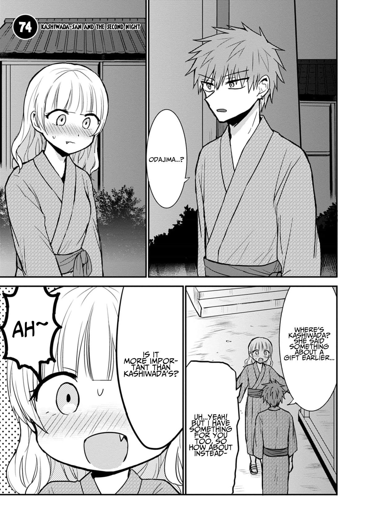 Expressionless Face Girl and Emotional Face Boy Chapter 74 - Page 2