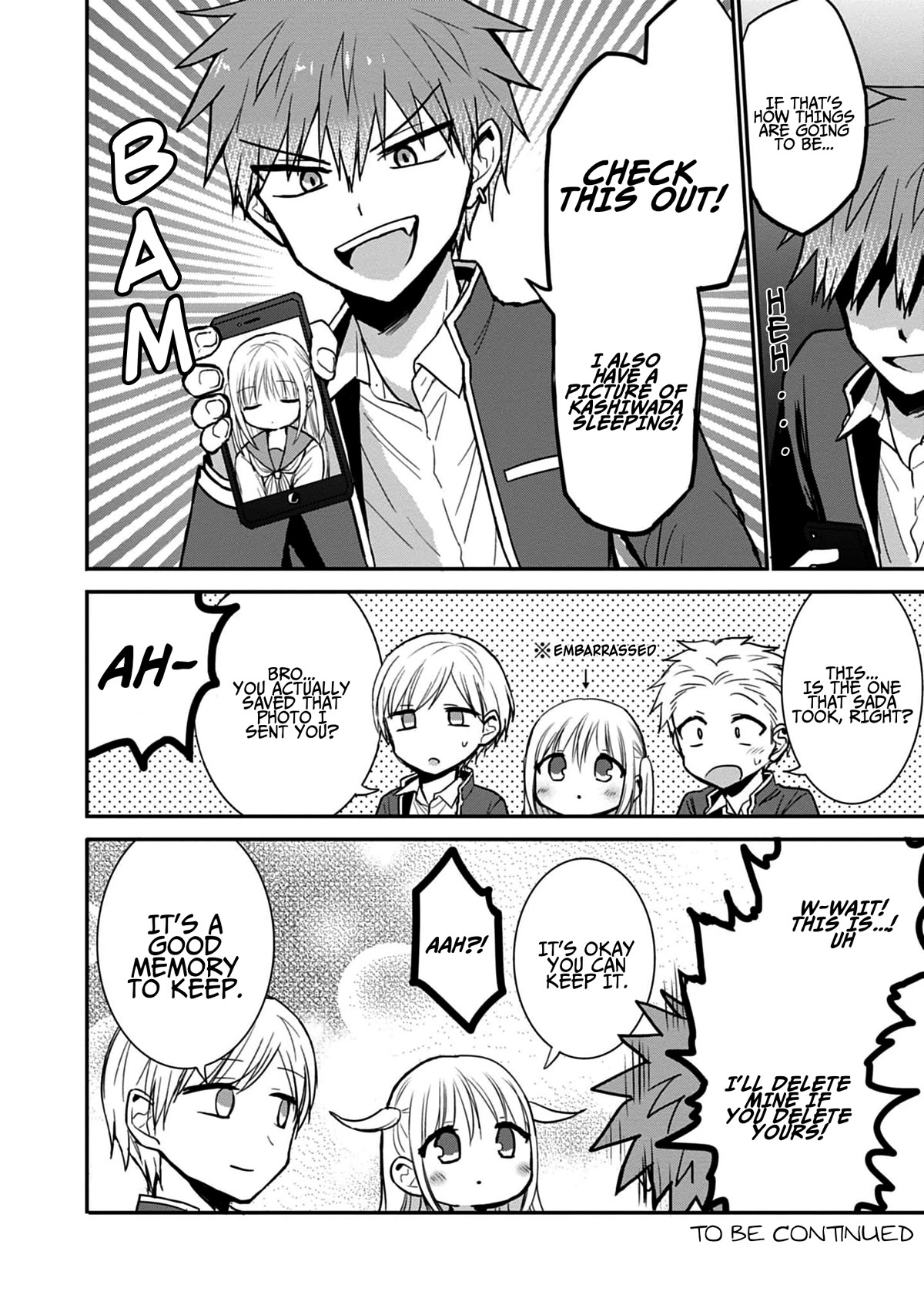 Expressionless Face Girl and Emotional Face Boy Chapter 75.5 - Page 9