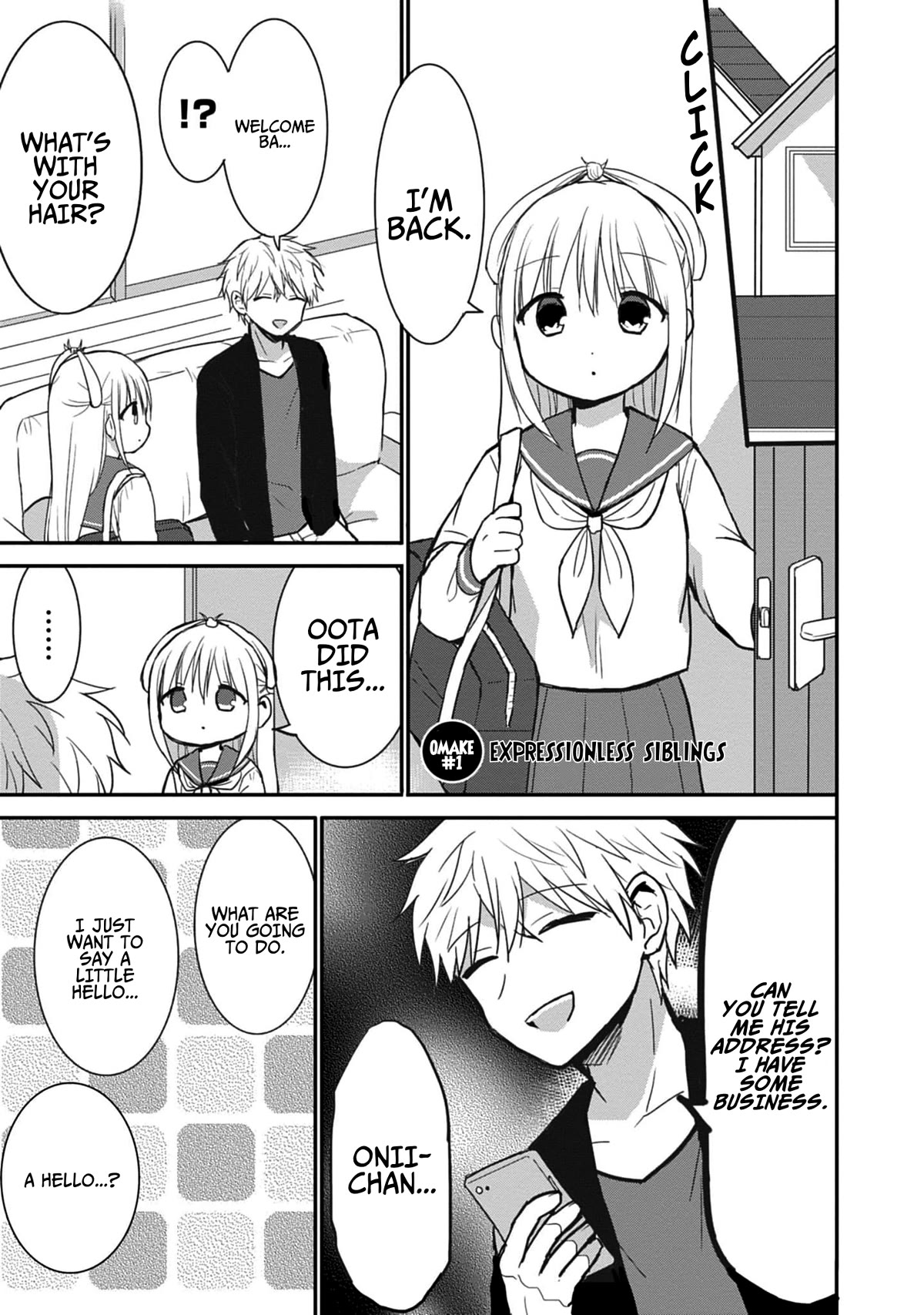 Expressionless Face Girl and Emotional Face Boy Chapter 75.5 - Page 10