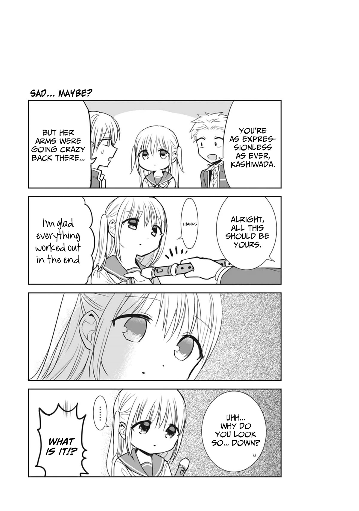 Expressionless Face Girl and Emotional Face Boy Chapter 77 - Page 9