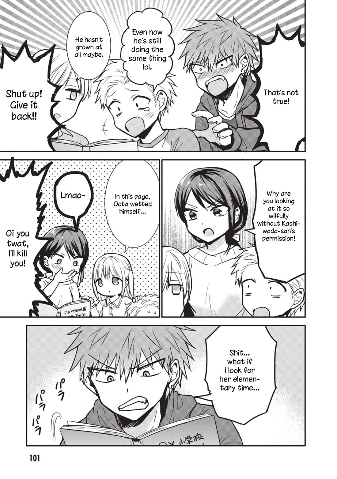 Expressionless Face Girl and Emotional Face Boy Chapter 84 - Page 9