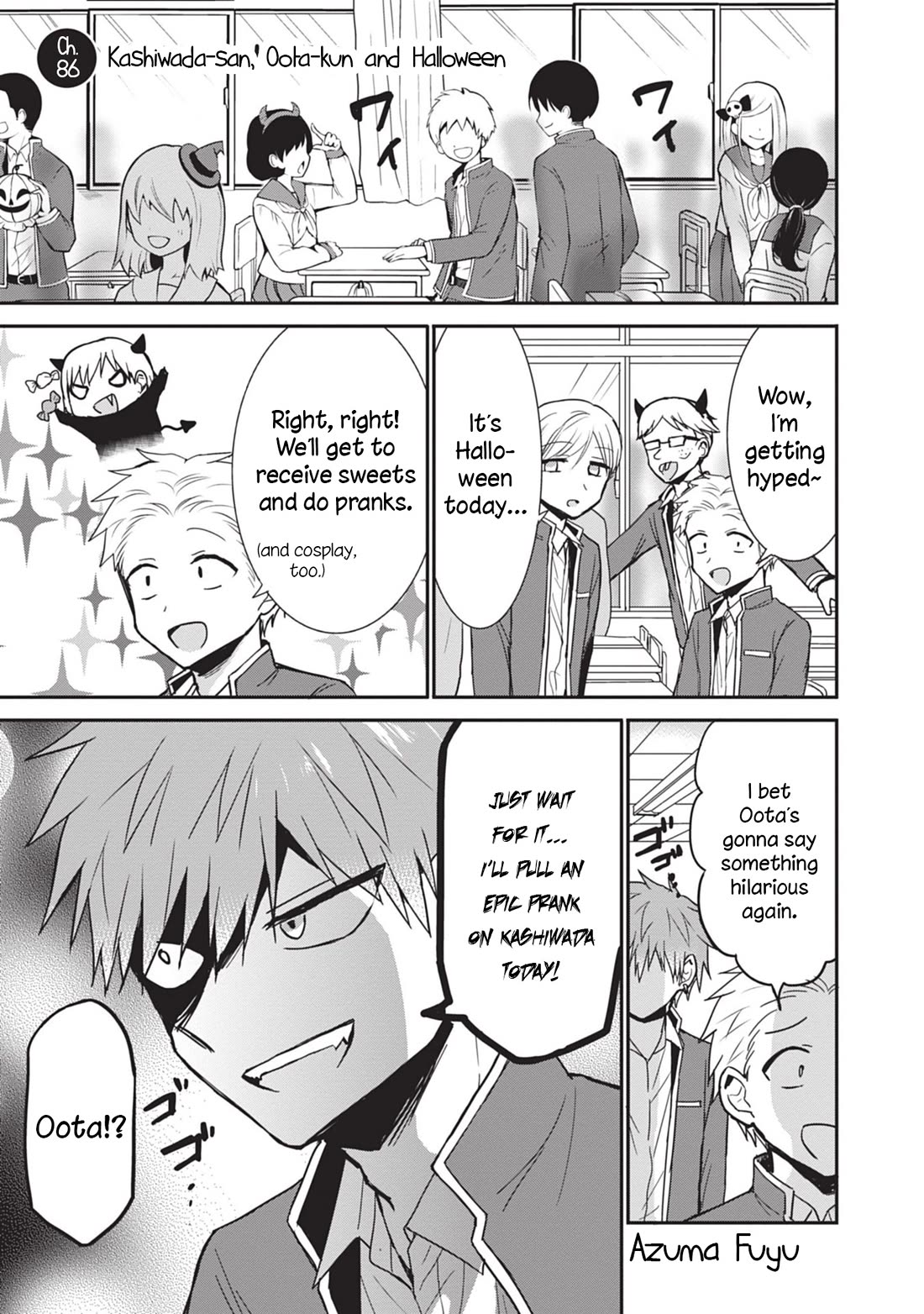 Expressionless Face Girl and Emotional Face Boy Chapter 86 - Page 1