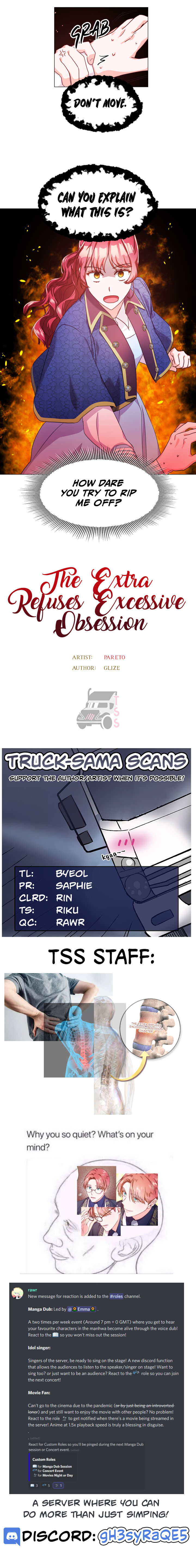Extras Don’t Want to be Overly Obsessed Chapter 7 - Page 24
