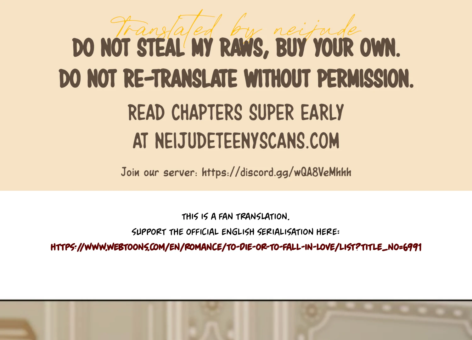 Fall in Love or Die Chapter 74 - Page 0