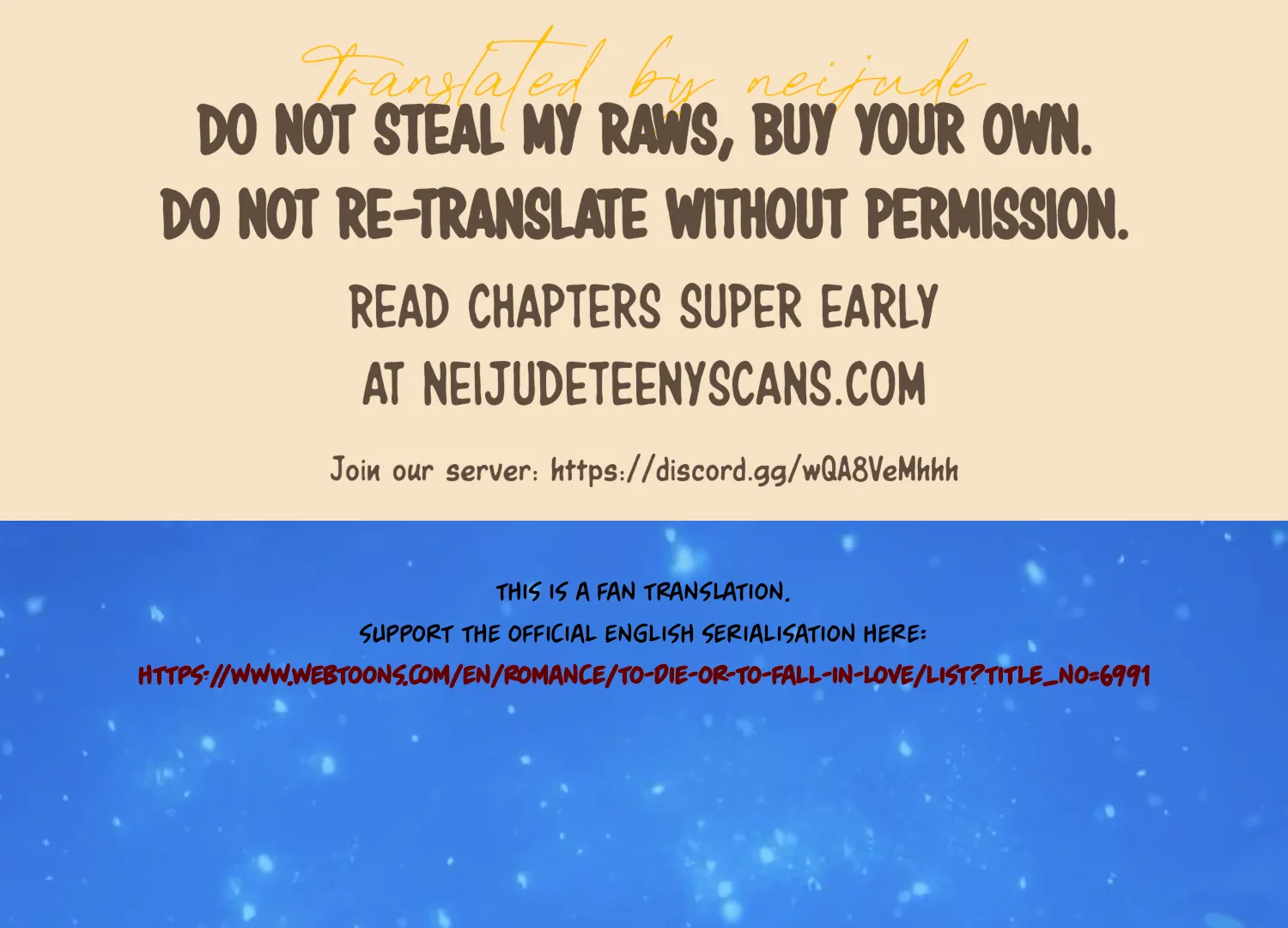 Fall in Love or Die Chapter 84 - Page 1