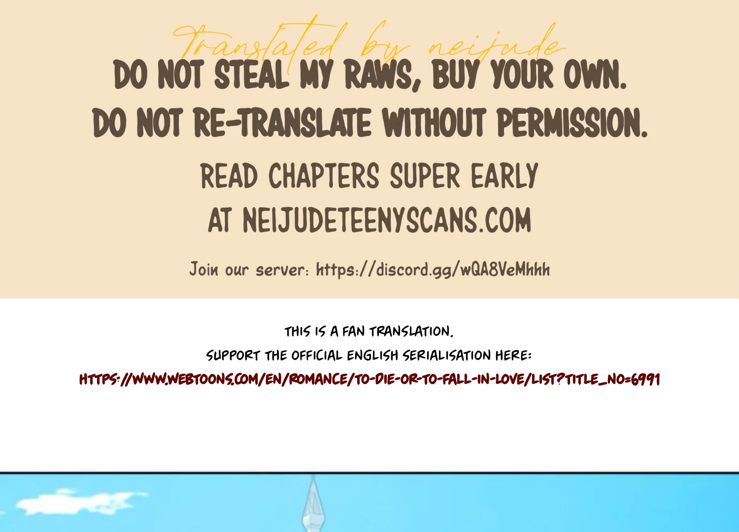 Fall in Love or Die Chapter 85 - Page 1