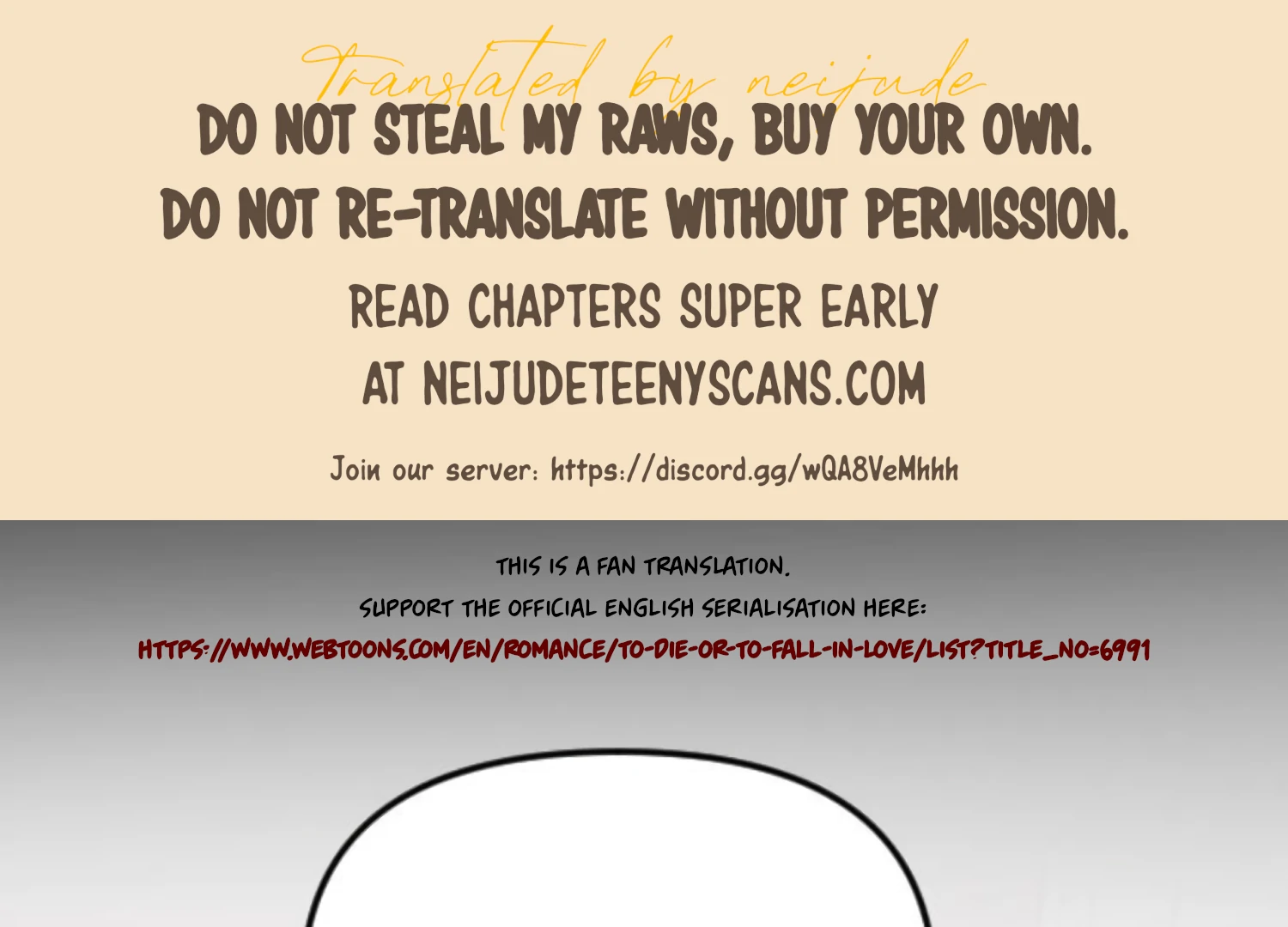 Fall in Love or Die Chapter 86 - Page 1