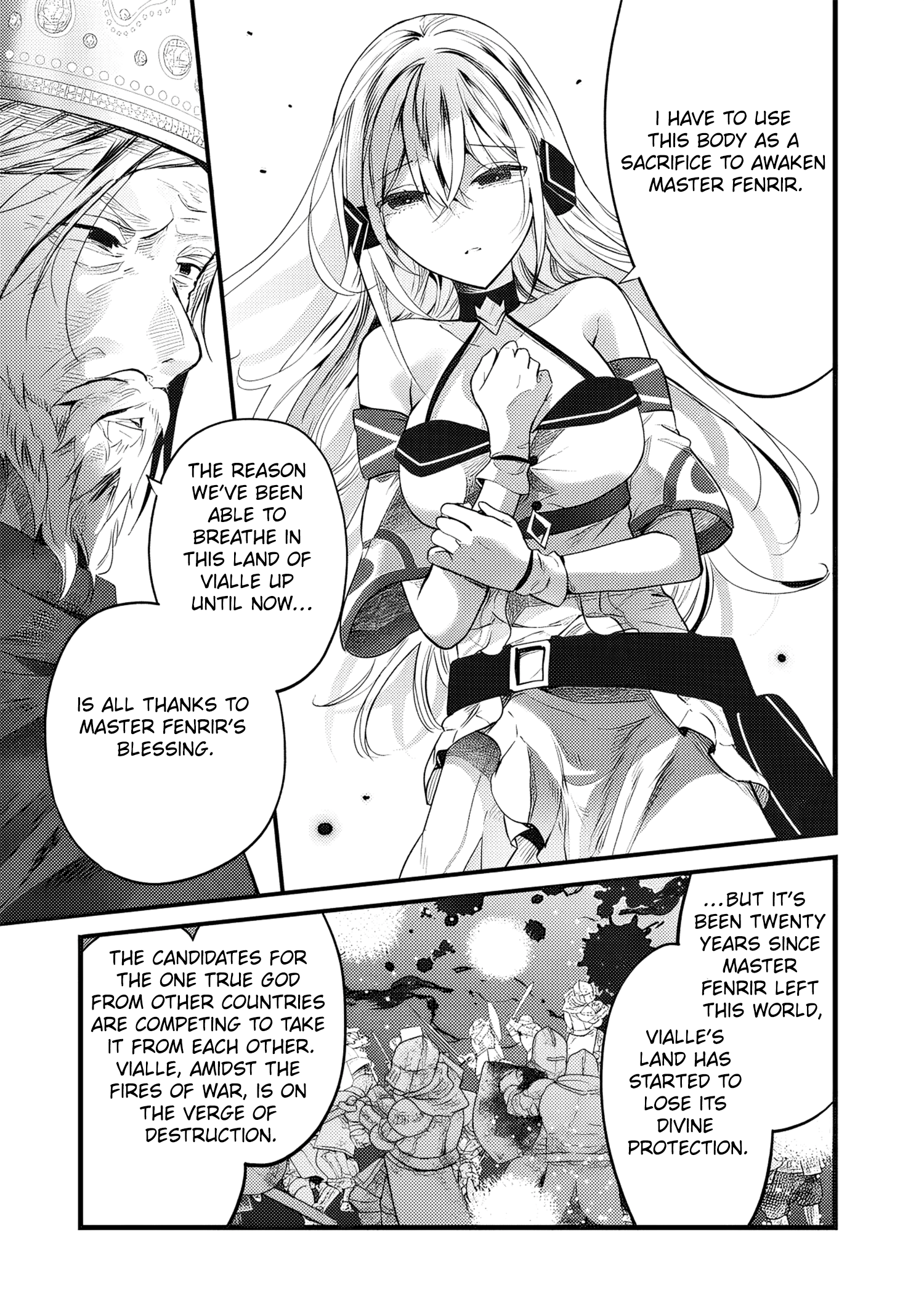 Fenrir ni Tensei shita Hazu ga Dou Mitemo Shiba Inu – Shiba Inu (Saikyou) ni Natta Ore, Mofumofu sare Nagara Kami e to Nariagaru Chapter 1 - Page 24