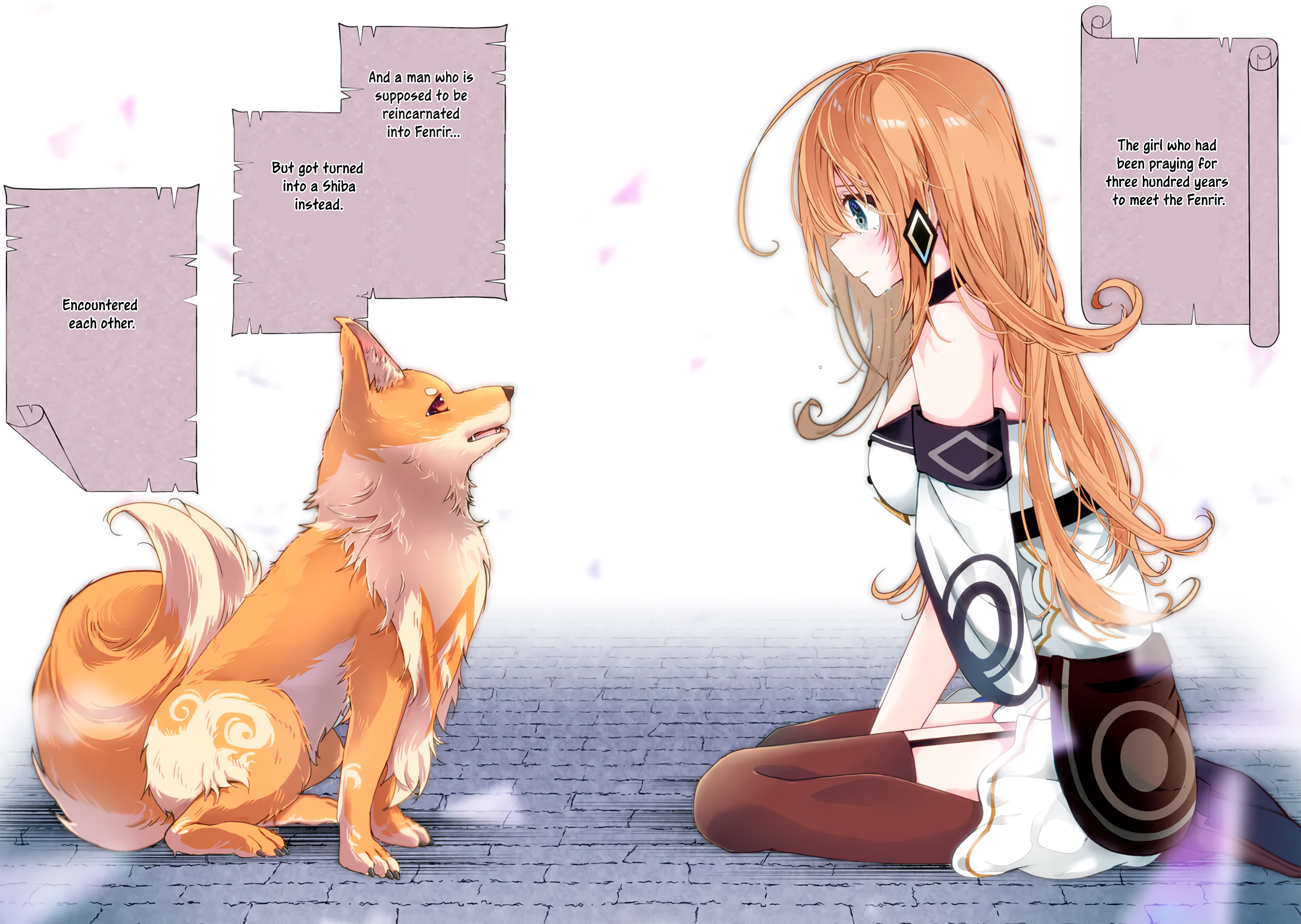 Fenrir ni Tensei shita Hazu ga Dou Mitemo Shiba Inu – Shiba Inu (Saikyou) ni Natta Ore, Mofumofu sare Nagara Kami e to Nariagaru Chapter 1 - Page 39