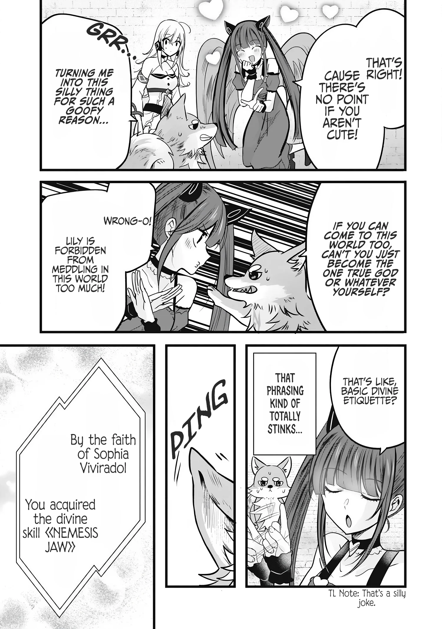 Fenrir ni Tensei shita Hazu ga Dou Mitemo Shiba Inu – Shiba Inu (Saikyou) ni Natta Ore, Mofumofu sare Nagara Kami e to Nariagaru Chapter 2 - Page 12