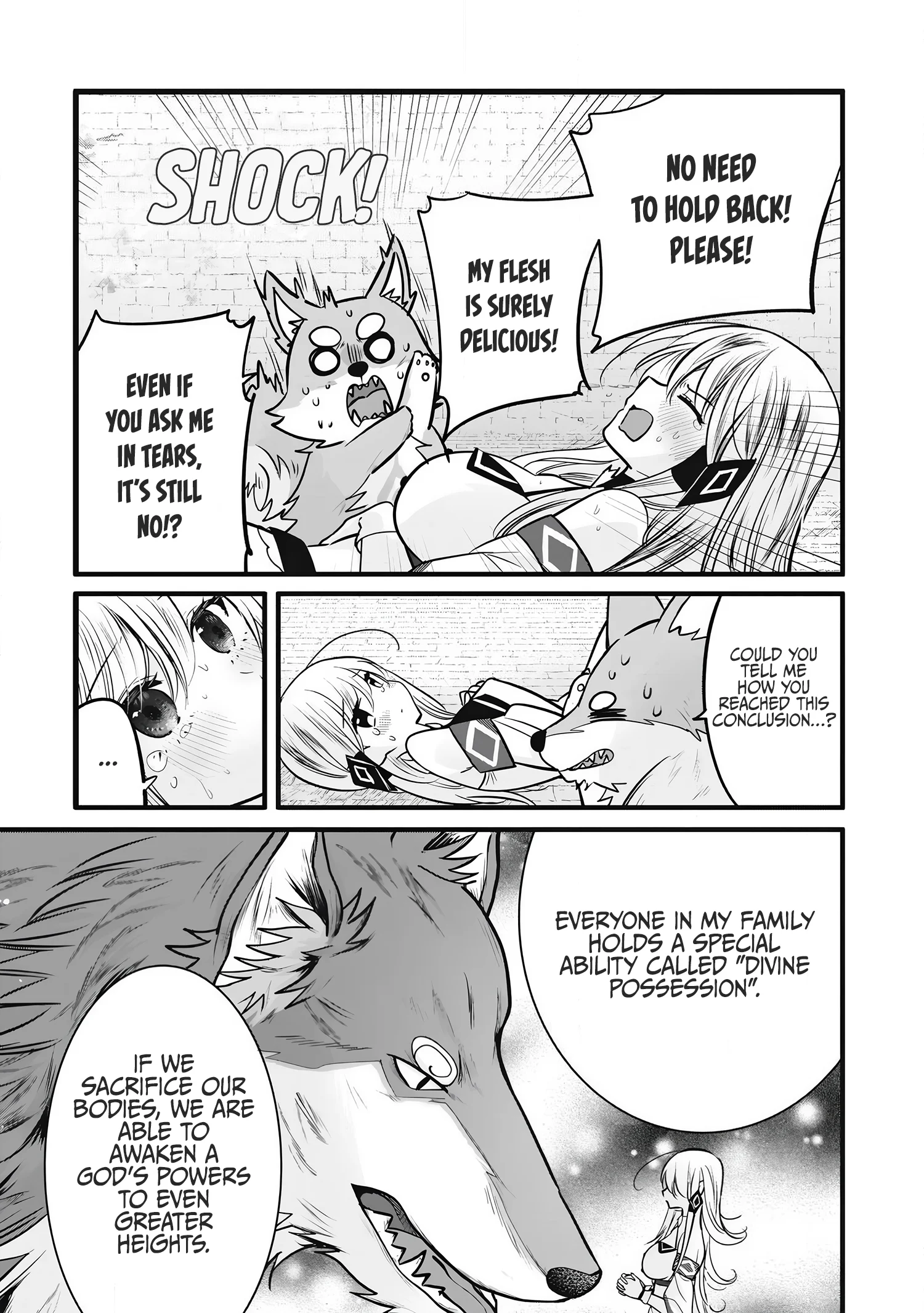 Fenrir ni Tensei shita Hazu ga Dou Mitemo Shiba Inu – Shiba Inu (Saikyou) ni Natta Ore, Mofumofu sare Nagara Kami e to Nariagaru Chapter 2 - Page 22