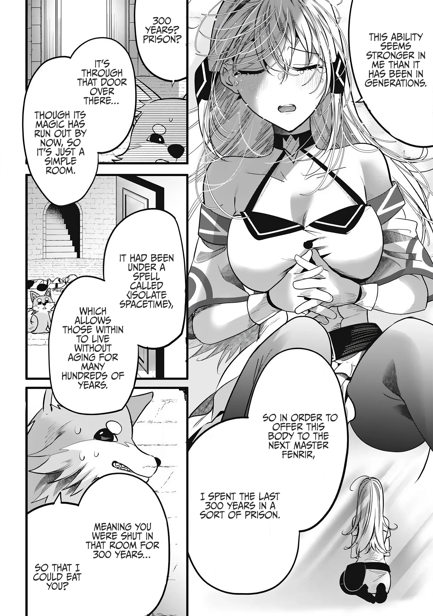 Fenrir ni Tensei shita Hazu ga Dou Mitemo Shiba Inu – Shiba Inu (Saikyou) ni Natta Ore, Mofumofu sare Nagara Kami e to Nariagaru Chapter 2 - Page 23
