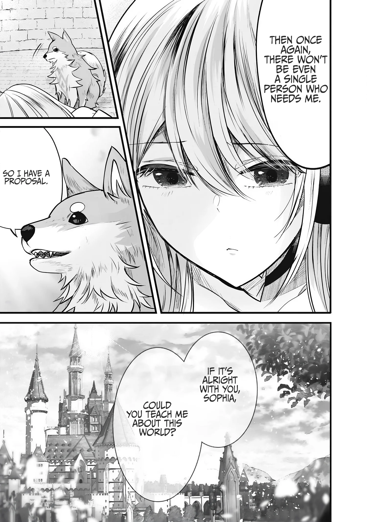Fenrir ni Tensei shita Hazu ga Dou Mitemo Shiba Inu – Shiba Inu (Saikyou) ni Natta Ore, Mofumofu sare Nagara Kami e to Nariagaru Chapter 2 - Page 30