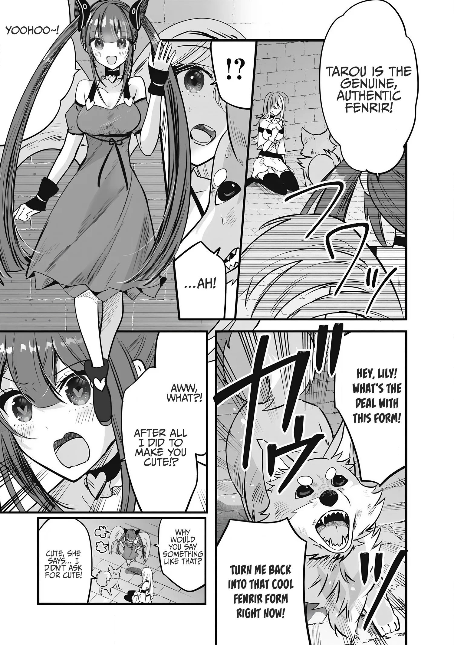 Fenrir ni Tensei shita Hazu ga Dou Mitemo Shiba Inu – Shiba Inu (Saikyou) ni Natta Ore, Mofumofu sare Nagara Kami e to Nariagaru Chapter 2 - Page 4