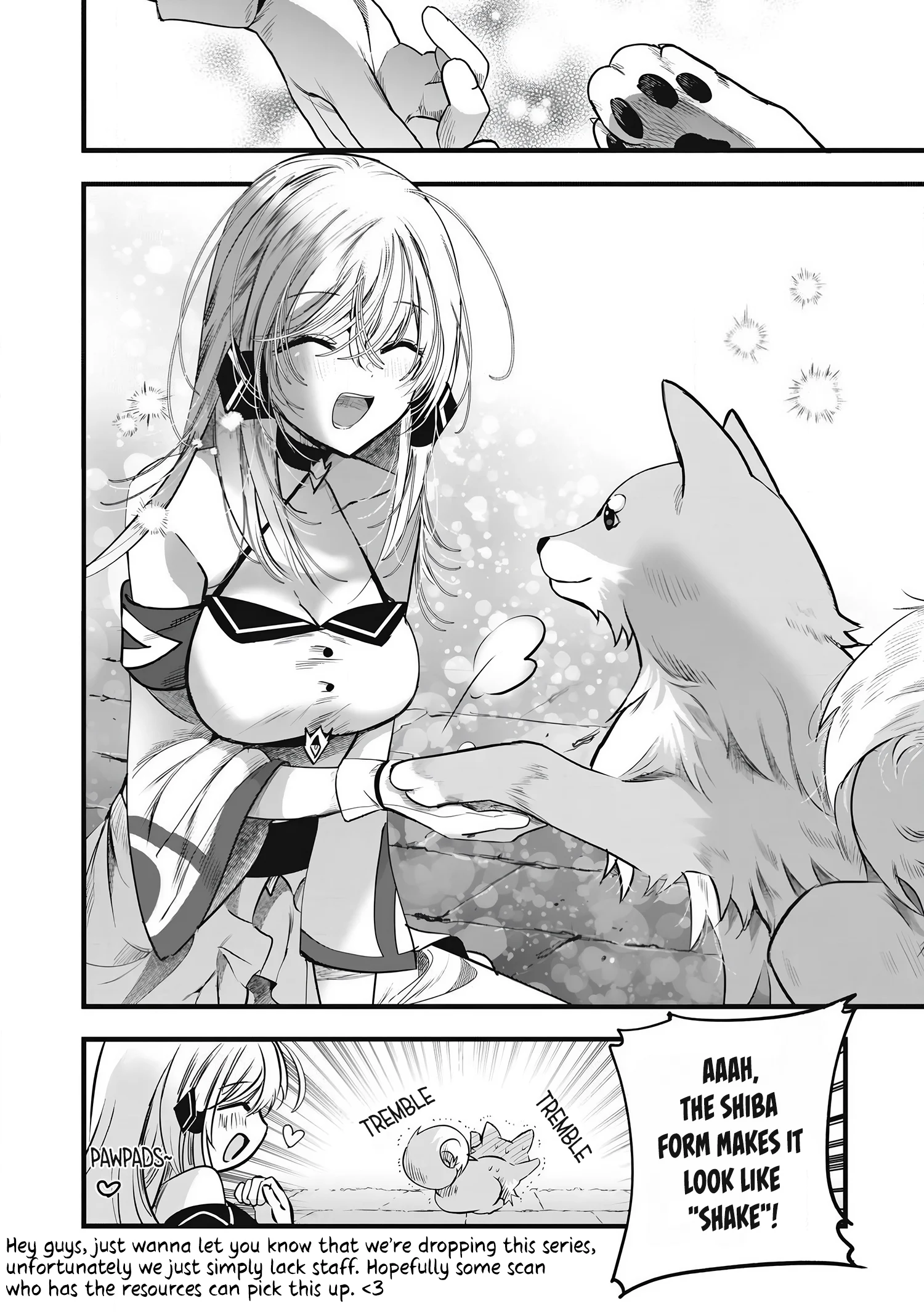 Fenrir ni Tensei shita Hazu ga Dou Mitemo Shiba Inu – Shiba Inu (Saikyou) ni Natta Ore, Mofumofu sare Nagara Kami e to Nariagaru Chapter 2 - Page 35