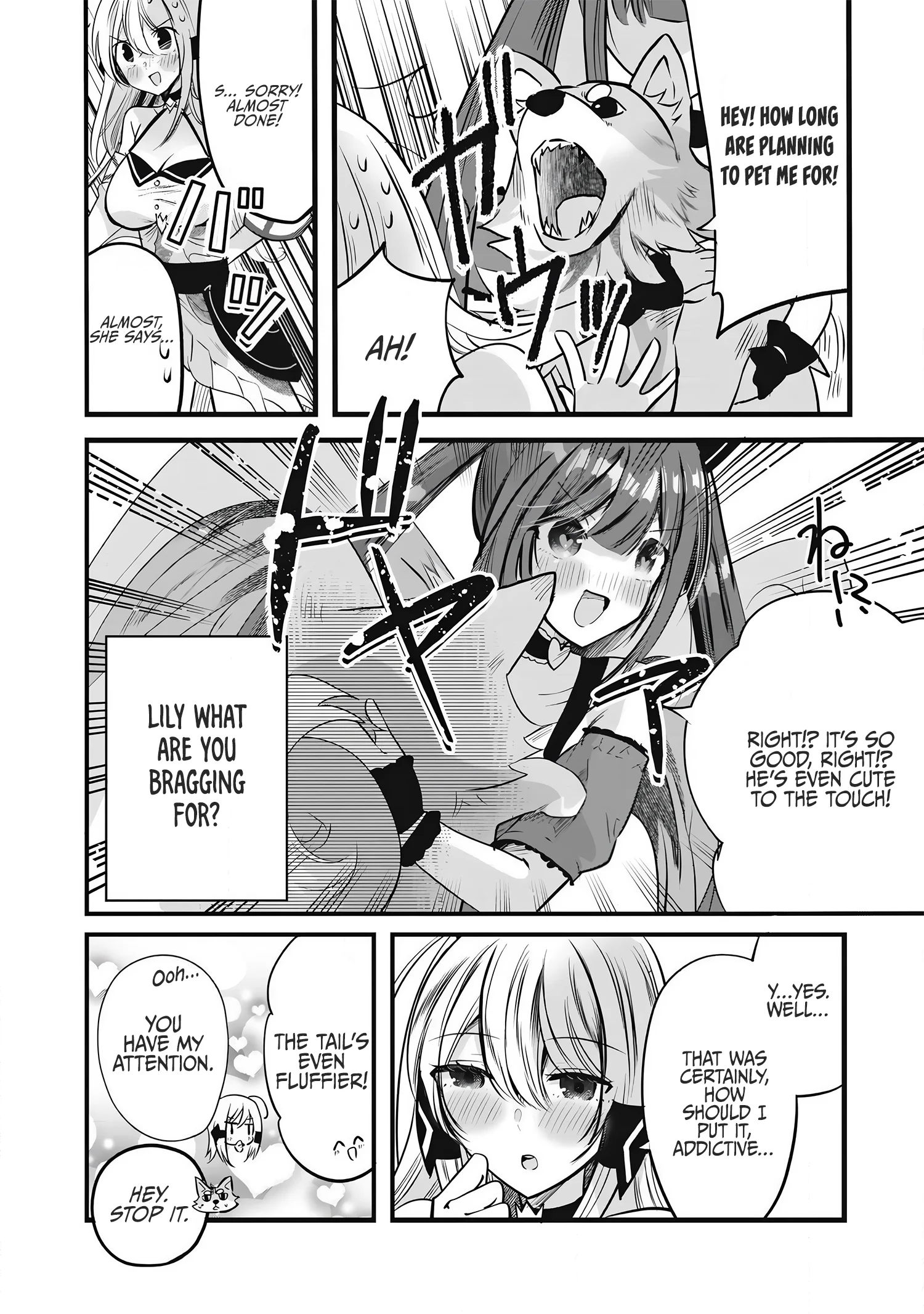 Fenrir ni Tensei shita Hazu ga Dou Mitemo Shiba Inu – Shiba Inu (Saikyou) ni Natta Ore, Mofumofu sare Nagara Kami e to Nariagaru Chapter 2 - Page 9