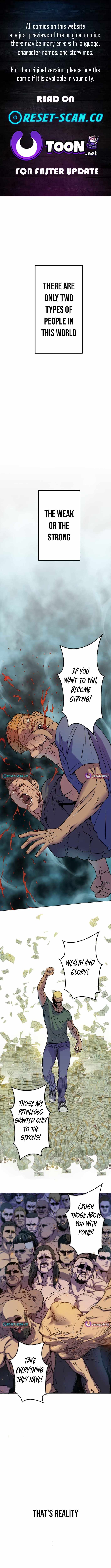 Fight Rankings: The Weakest Me Climbs the Fighting Strongest Rankings Just by Drawing Chapter 1 - Page 1