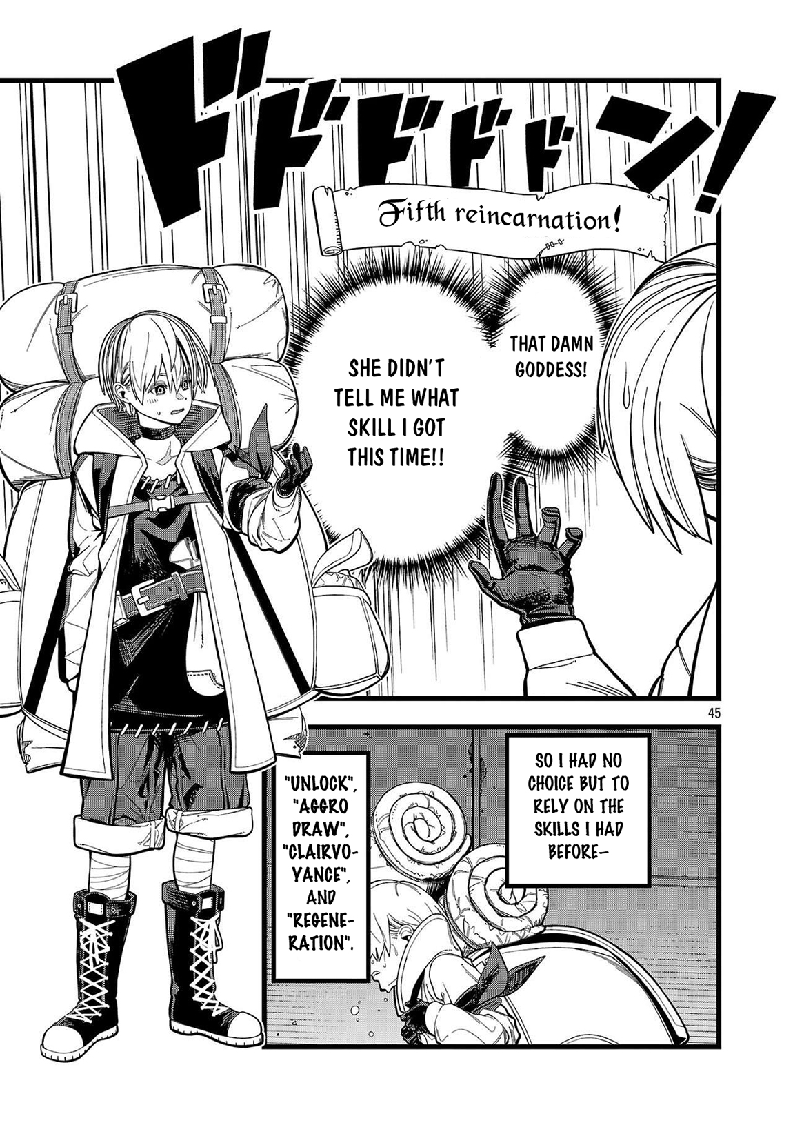 Final Tensei – Hazure Skill wo Hikitsuzukeru Ore to Kaku Isekai Saikyou no Nakamatachi Chapter 1 - Page 44