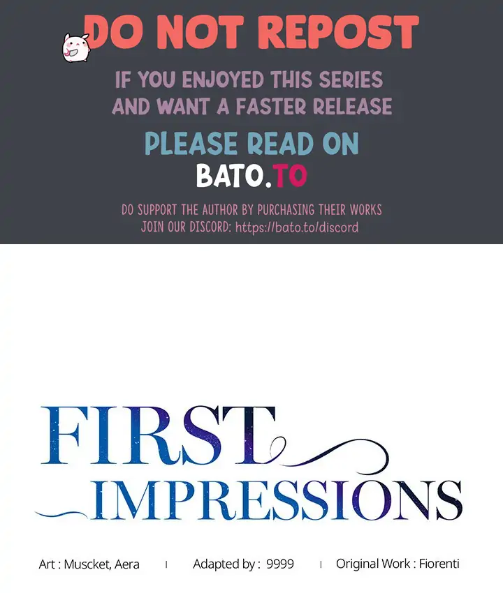 First Impressions Chapter 6 - Page 1